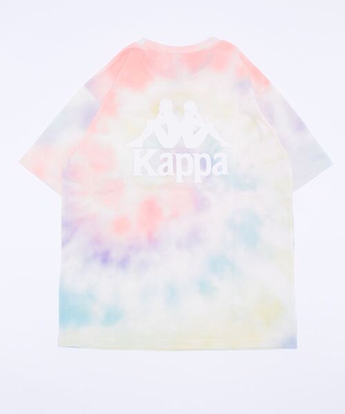 Kappa(カッパ)の「Kappa コラボ 吸汗速乾・接触冷感タイダイプリントTシャツ【Kappa×チチカカ】(Tシャツ/カットソー・レディース・ブルー/カラフル・MEDIUM)」の22枚目の写真