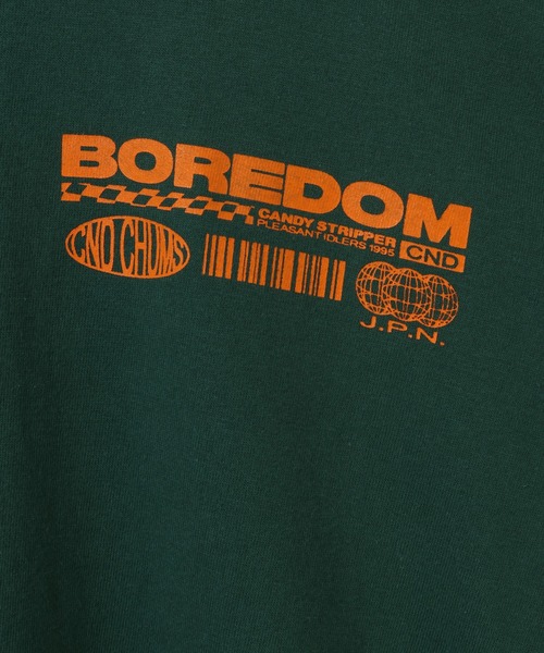 Candy Stripper（キャンディストリッパー）の「BOREDOM L/S Tシャツ（Tシャツ/カットソー・レディース・グリーン/オフホワイト/ブラック・2）」の9枚目の写真