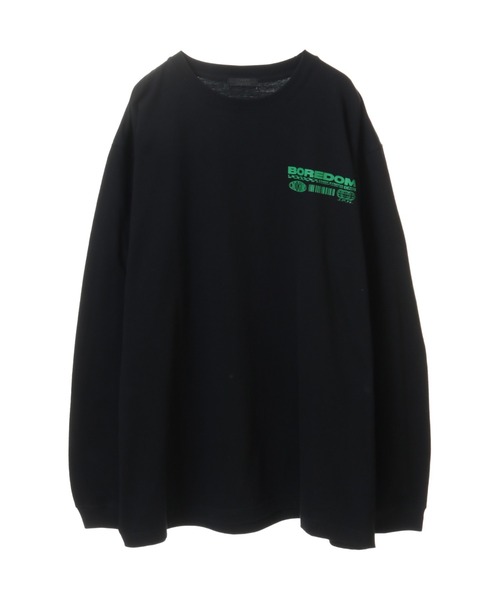 Candy Stripper（キャンディストリッパー）の「BOREDOM L/S Tシャツ（Tシャツ/カットソー・レディース・グリーン/オフホワイト/ブラック・2）」の6枚目の写真