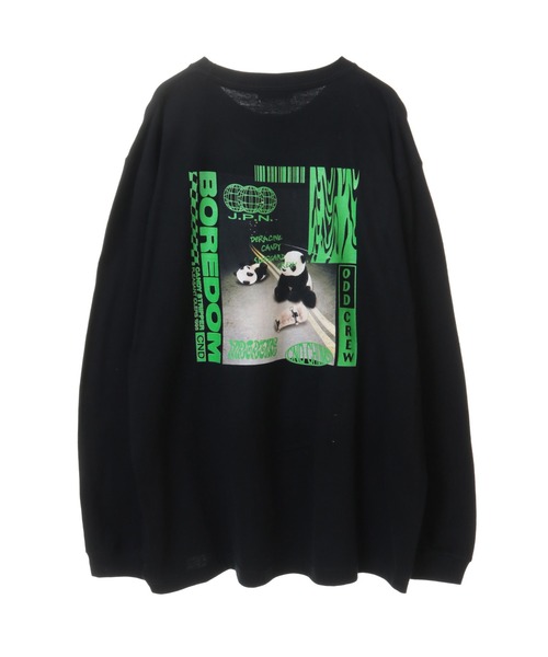 Candy Stripper（キャンディストリッパー）の「BOREDOM L/S Tシャツ（Tシャツ/カットソー・レディース・グリーン/オフホワイト/ブラック・2）」の19枚目の写真