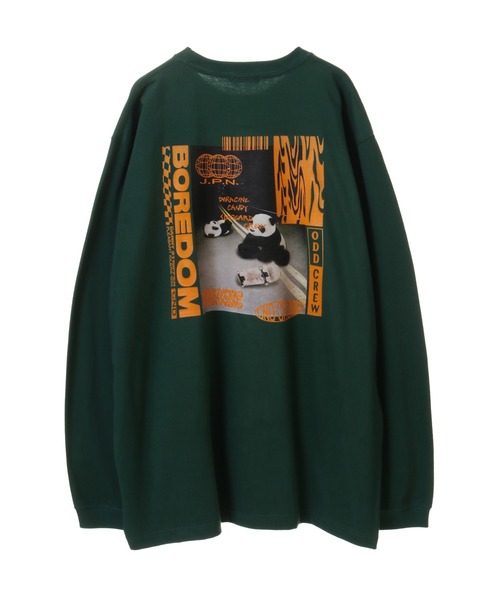 Candy Stripper（キャンディストリッパー）の「BOREDOM L/S Tシャツ（Tシャツ/カットソー・レディース・グリーン/オフホワイト/ブラック・2）」の17枚目の写真