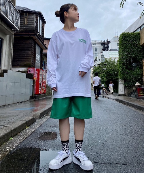 Candy Stripper（キャンディストリッパー）の「BOREDOM L/S Tシャツ（Tシャツ/カットソー・レディース・グリーン/オフホワイト/ブラック・2）」の20枚目の写真