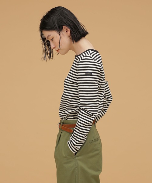 専用mavunoLe Minor ボーダー別注長袖トップス Le Minor（ルミノア）の「Le Minor/MADEMOISELLE 別注ボーダー