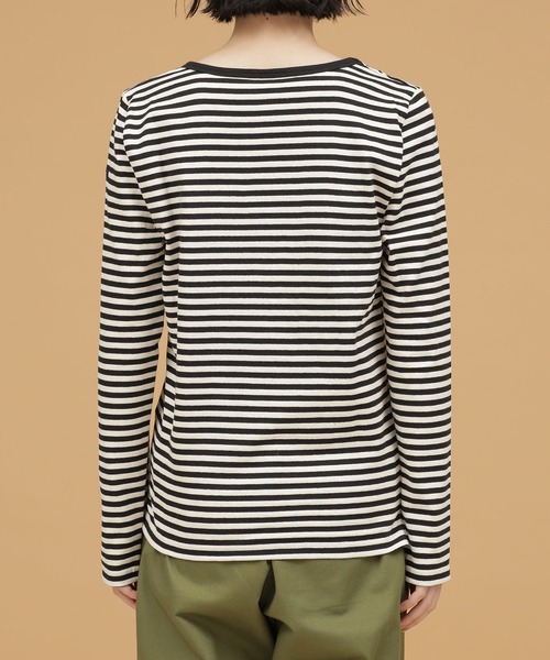 Le minor/MADEMOISELLE 別注ボーダーカットソー Le Minor（ルミノア）の「Le Minor/MADEMOISELLE 別注ボーダー