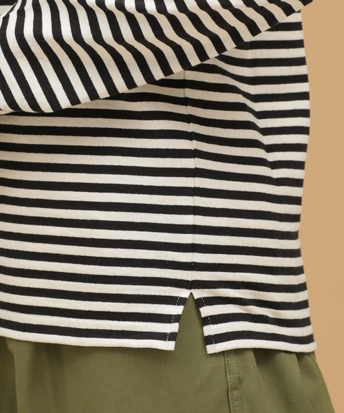 Le minor/MADEMOISELLE 別注ボーダーカットソー Le Minor（ルミノア）の「Le Minor/MADEMOISELLE 別注ボーダー