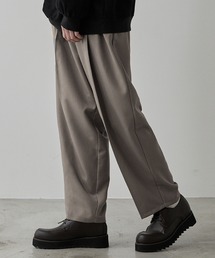 CLEL | 【CLEL】TR Loose Tapered Slacks  / TR ルーズテーパードスラックス(スラックス)