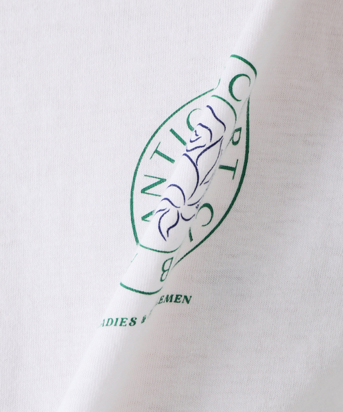 EDIFICE(エディフィス)の「【RUSSELL ATHLETIC】別注 AE.CLUB ベースボールTシャツ(Tシャツ/カットソー・メンズ・ネイビー/グリーン・MEDIUM/LARGE)」の16枚目の写真