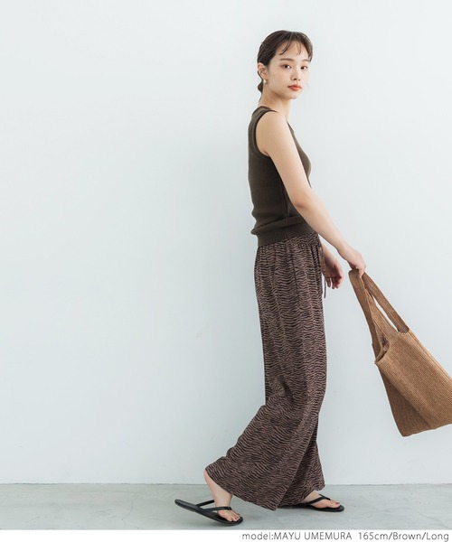 coca(coca)(コカ)の「ぜブラリラックスパンツ(その他パンツ・レディース・ホワイト/ブラウン・SHORT/LONG)」の10枚目の写真