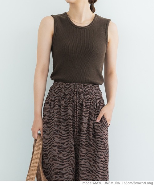 coca(coca)(コカ)の「ぜブラリラックスパンツ(その他パンツ・レディース・ホワイト/ブラウン・SHORT/LONG)」の11枚目の写真