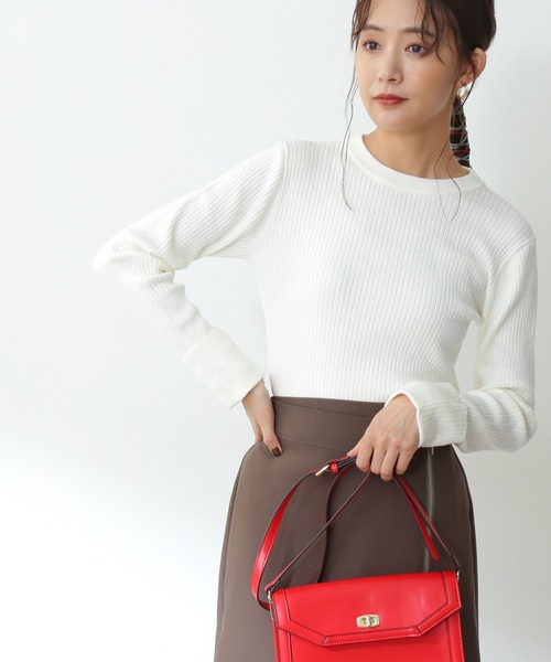 ウォームアップリブクルーネックニット ニット セーター N N Natural Beauty Basic エヌエヌナチュラルビューティーベーシック のファッション通販 Zozotown