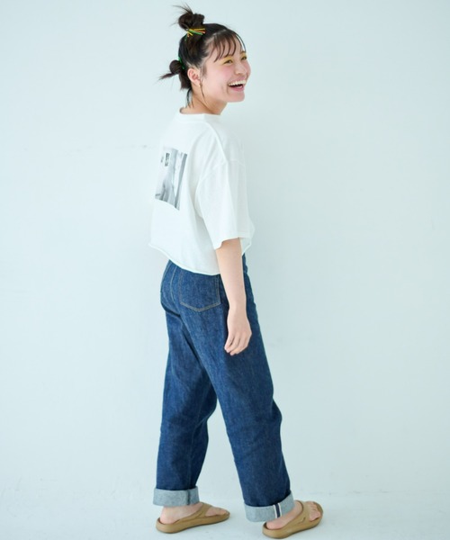 STOCK（ストック）の「Beautiful Tee（Tシャツ/カットソー・レディース・ホワイト・FREE）」の5枚目の写真