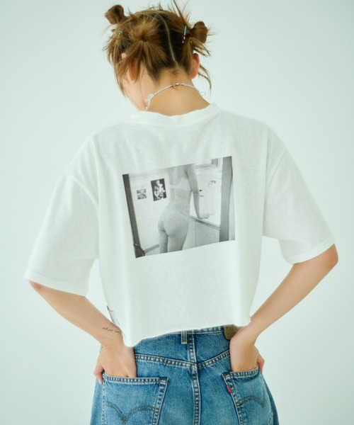 STOCK（ストック）の「Beautiful Tee（Tシャツ/カットソー・レディース・ホワイト・FREE）」の9枚目の写真