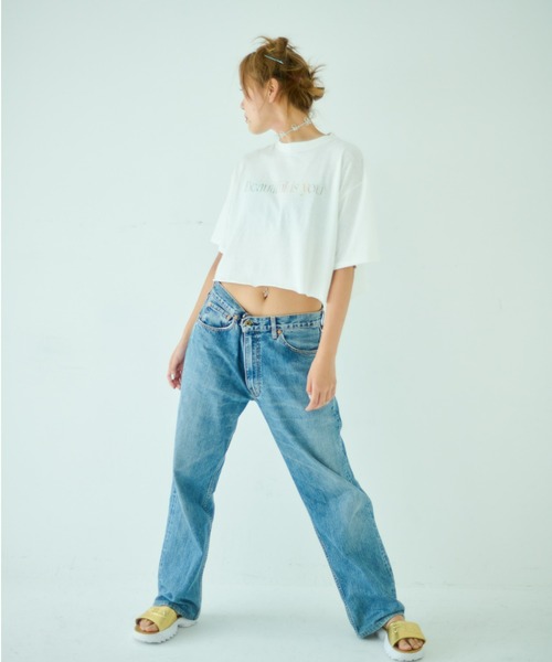 STOCK（ストック）の「Beautiful Tee（Tシャツ/カットソー・レディース・ホワイト・FREE）」の10枚目の写真