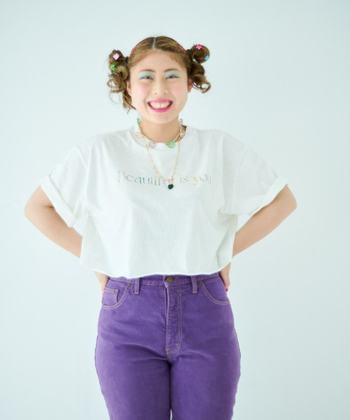STOCK（ストック）の「Beautiful Tee（Tシャツ/カットソー・レディース・ホワイト・FREE）」の14枚目の写真