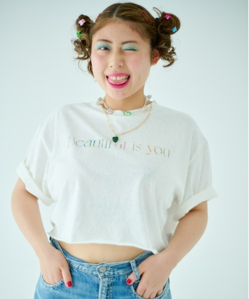 STOCK（ストック）の「Beautiful Tee（Tシャツ/カットソー・レディース・ホワイト・FREE）」の17枚目の写真