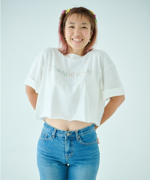 STOCK（ストック）の「Beautiful Tee（Tシャツ/カットソー・レディース・ホワイト・FREE）」の19枚目の写真
