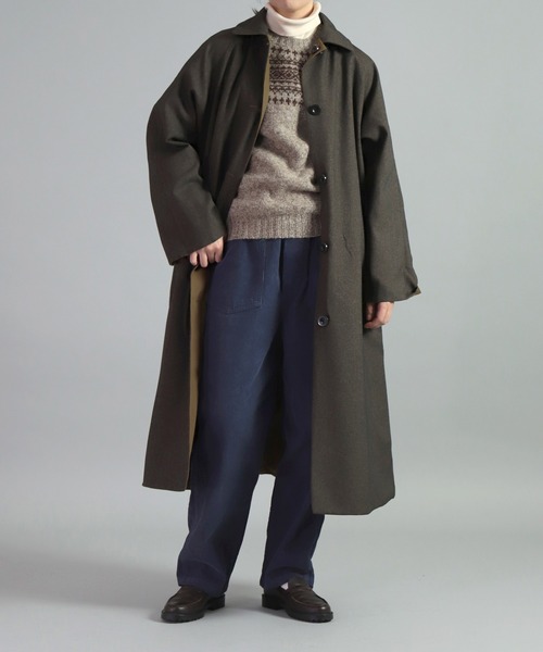 NOR'EASTERLY（ノアイースターリー）の「[NOR’EASTERLY ] L/S CREW 2TONE NORDIC（ニット/セーター・レディース・ブルー系その他/レッド系その他/グレー系その他/ブラウン系その他・34/36）」の15枚目の写真