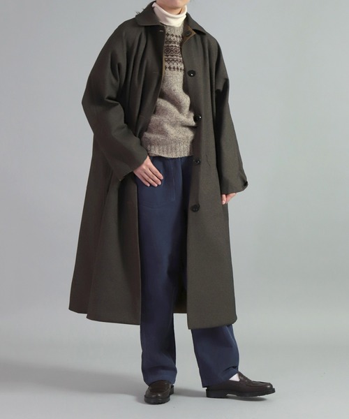 NOR'EASTERLY（ノアイースターリー）の「[NOR’EASTERLY ] L/S CREW 2TONE NORDIC（ニット/セーター・レディース・ブルー系その他/レッド系その他/グレー系その他/ブラウン系その他・34/36）」の16枚目の写真