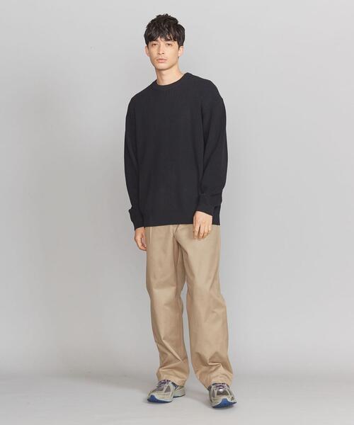 Thingless(シングレス)の「<Thingless> H/T 1PLEAT WIDE PANTS/パンツ(チノパンツ・メンズ・ベージュ/オリーブ・S/M/L)」の10枚目の写真