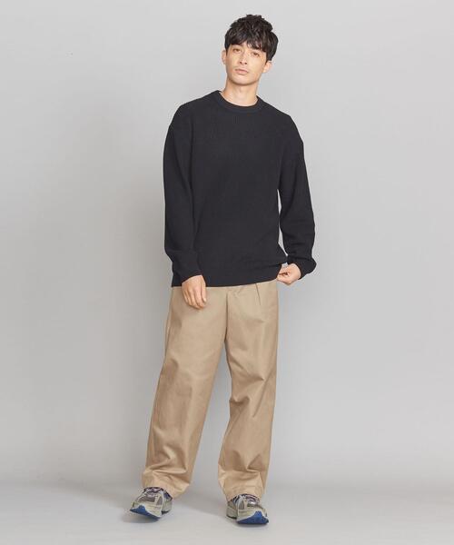 Thingless(シングレス)の「<Thingless> H/T 1PLEAT WIDE PANTS/パンツ(チノパンツ・メンズ・ベージュ/オリーブ・S/M/L)」の11枚目の写真