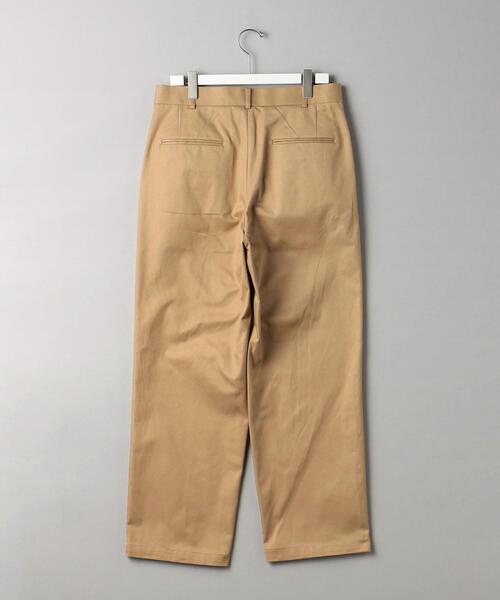 Thingless(シングレス)の「<Thingless> H/T 1PLEAT WIDE PANTS/パンツ(チノパンツ・メンズ・ベージュ/オリーブ・S/M/L)」の17枚目の写真