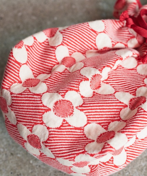 Dot&Stripes CHILD WOMAN(ドットアンドストライプス チャイルドウーマン)の「花柄キルトブリスターJAQ バッグ(トートバッグ・レディース・レッド/ブラック・FREE)」の14枚目の写真