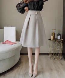 Primazel | ウエストマークフレアタックスカート(スカート)