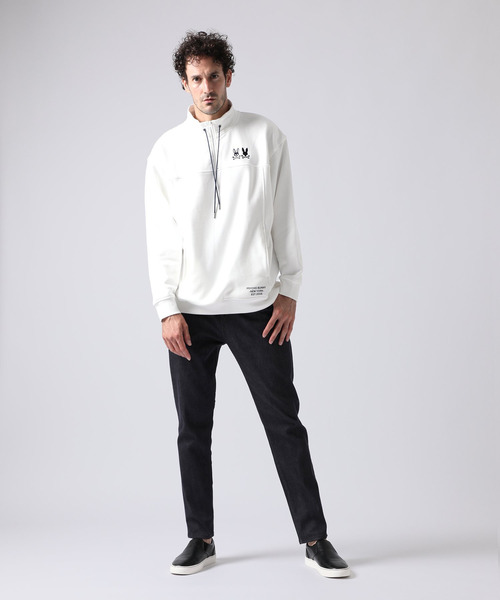 Psycho Bunny（サイコバニー）の「ハーフジップ ハイネック スウェット