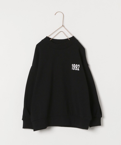 LOWRYS FARM（ローリーズファーム）の「ソデボリュームプリントプルオーバー　166926（スウェット・キッズ・ブラック/オフホワイト/オレンジ・110cm/120cm/130cm/140cm/150cm）」の10枚目の写真