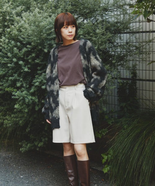 ROSE BUD（ローズバッド）の「Ｆレザーショーツ（その他パンツ・レディース・ブラック/ホワイト系その他・ONE SIZE）」の16枚目の写真