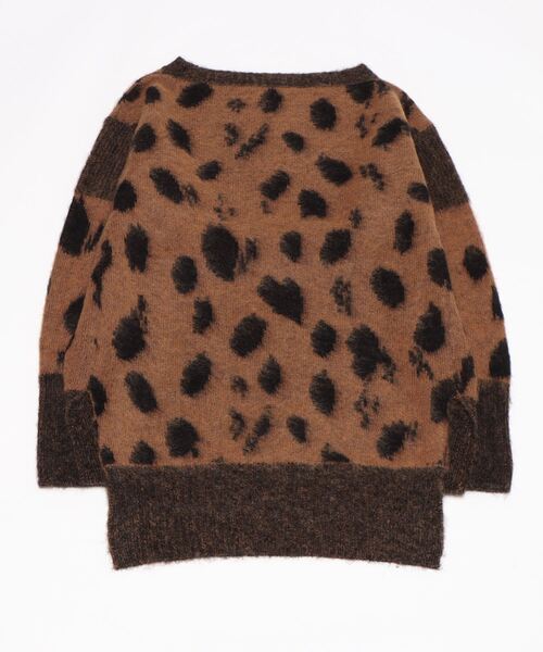 Vivienne Westwood(ヴィヴィアンウエストウッド)の「レオパードニットプルオーバー(ニット/セーター・レディース・ベージュ系・FREE)」の2枚目の写真