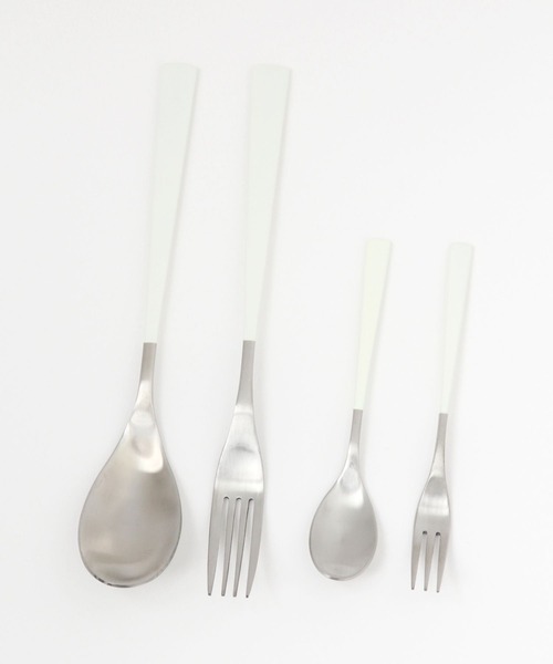 LAKOLE（ラコレ）の「スリムカトラリー4点セット / 157125（カトラリー・レディース・グレー/ホワイト/ピンク/ダークグレー/グリーン・FREE）」の7枚目の写真