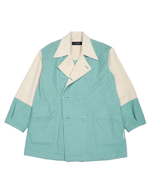 MILKBOY（ミルクボーイ）の「2TONE COAT（ピーコート・メンズ・B/A・FREE）」の3枚目の写真