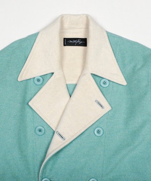 MILKBOY（ミルクボーイ）の「2TONE COAT（ピーコート・メンズ・B/A・FREE）」の6枚目の写真
