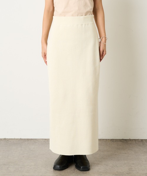 Omekashi（オメカシ）の「リブタイトスカート（スカート・レディース・ブラック/グレー/オフホワイト・FREE）」の15枚目の写真