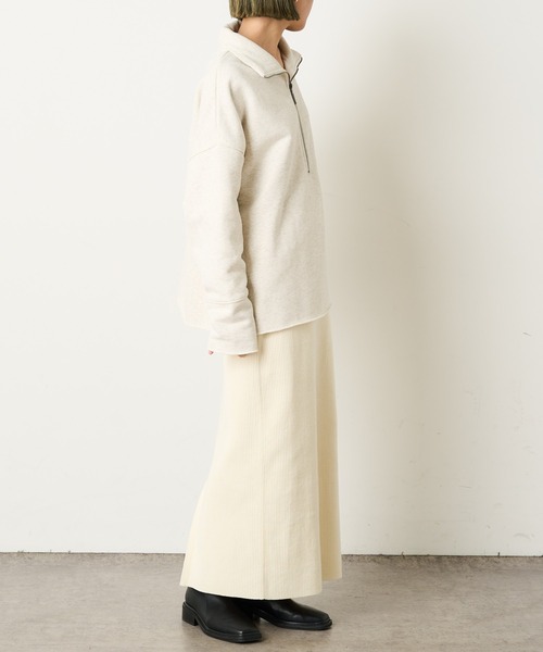 Omekashi（オメカシ）の「リブタイトスカート（スカート・レディース・ブラック/グレー/オフホワイト・FREE）」の12枚目の写真