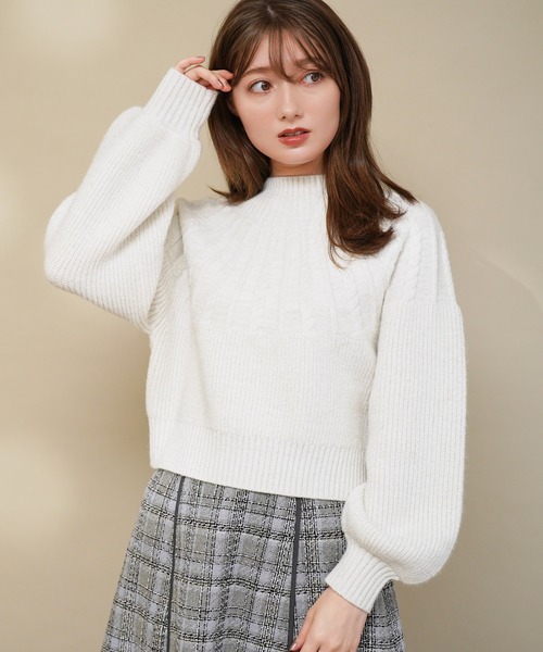 NOELA（ノエラ）の「求心ケーブル編ニット（ニット/セーター）」 - WEAR