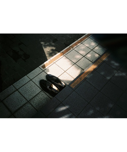 KEISUKEYOSHIDA(ケイスケヨシダ)の「【KEISUKEYOSHIDA×HARUTA】 bended loafer(ローファー・メンズ・レッド系その他/ブラック・25.5cm/27.5cm/26.5cm)」の11枚目の写真