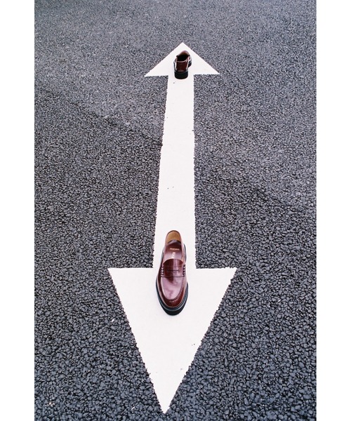 KEISUKEYOSHIDA(ケイスケヨシダ)の「【KEISUKEYOSHIDA×HARUTA】 bended loafer(ローファー・メンズ・レッド系その他/ブラック・25.5cm/27.5cm/26.5cm)」の13枚目の写真