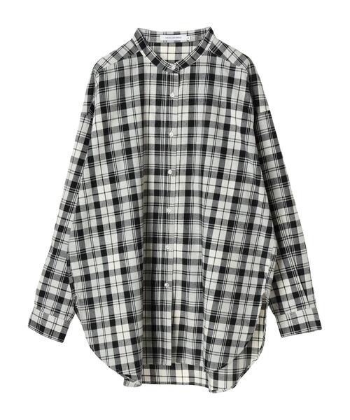 AMERICAN HOLIC(アメリカンホリック)の「バンドカラー綿ビエラシャツ(シャツ/ブラウス・レディース・ホワイト系その他7/ブラック系その他3/レッド系その他7/ブラウン系その他4・M/L)」の17枚目の写真