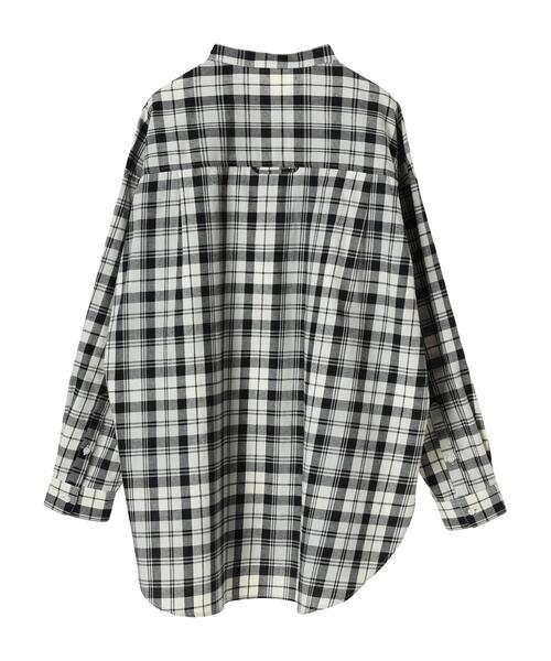 AMERICAN HOLIC(アメリカンホリック)の「バンドカラー綿ビエラシャツ(シャツ/ブラウス・レディース・ホワイト系その他7/ブラック系その他3/レッド系その他7/ブラウン系その他4・M/L)」の16枚目の写真