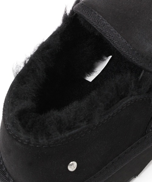 A part by（アパートバイ）の「【Emu / エミュ】sharkyReef/ファームートン（スリッポン・レディース・ベージュ系その他/ブラック・FREE）」の11枚目の写真