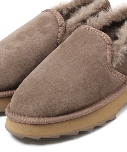 A part by（アパートバイ）の「【Emu / エミュ】sharkyReef/ファームートン（スリッポン・レディース・ベージュ系その他/ブラック・FREE）」の12枚目の写真