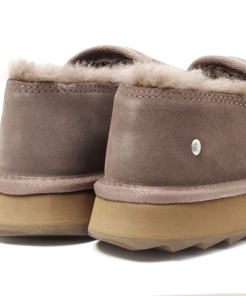 A part by（アパートバイ）の「【Emu / エミュ】sharkyReef/ファームートン（スリッポン・レディース・ベージュ系その他/ブラック・FREE）」の13枚目の写真