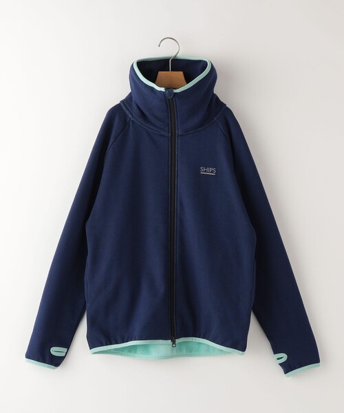 SHIPS KIDS:145～160cm / バック フリース トラック ジャケット