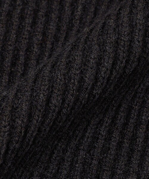 SHIPS any（シップス エニィ）の「SHIPS any: ＜手洗い可能＞アゼ編み 大判 ニット ストール（ストール/ショール・メンズ・キャメル/ブラック/ナチュラル/ネイビー・ONE SIZE）」の15枚目の写真