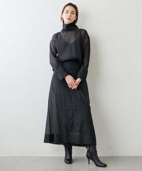 Whim Gazette（ウィムガゼット）の「スタープリントスカート（スカート 