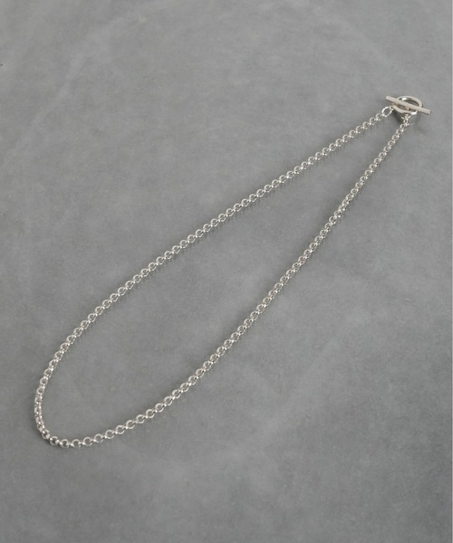 ISOLATION（アイソレーション）の「【ISOLATION / アイソレーション】〈UNISEX〉Silver925 Arc Chain Necklace / アークチェーン マンテルネックレス シルバー925（ネックレス・レディース・シルバー×ゴールド/シルバー・50㎝/41cm）」の8枚目の写真