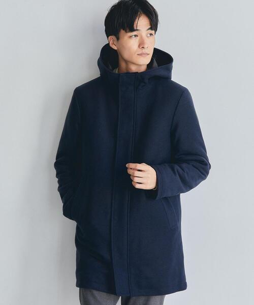 green label relaxing（グリーンレーベルリラクシング）の「メルトン フードコート（その他アウター・メンズ・モカ/ケリー/ロイヤルブルー・S/M/L/XL/XS）」の9枚目の写真