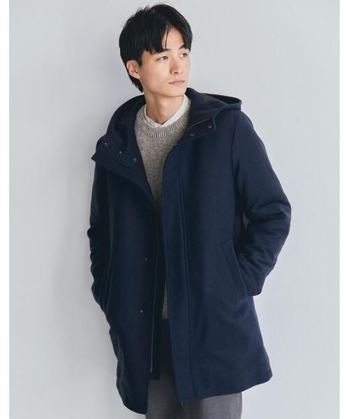 green label relaxing（グリーンレーベルリラクシング）の「メルトン フードコート（その他アウター・メンズ・モカ/ケリー/ロイヤルブルー・S/M/L/XL/XS）」の7枚目の写真